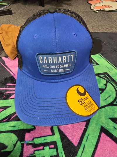 Carhartt Blue And Black Cap