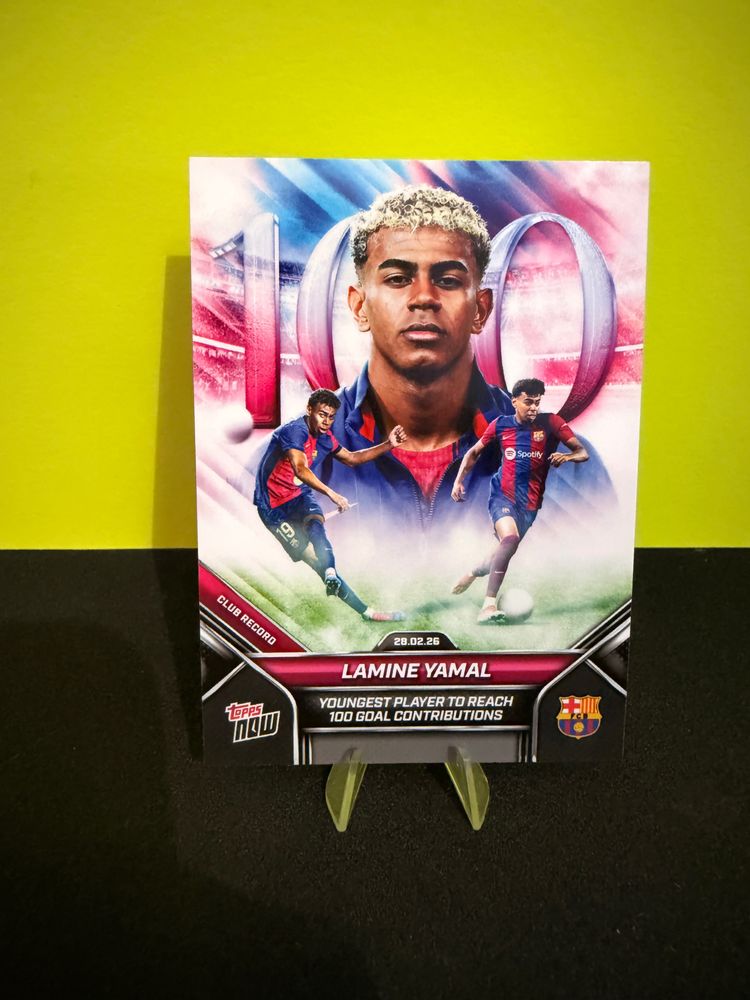 Topps Lamine yamal topps 100 product image