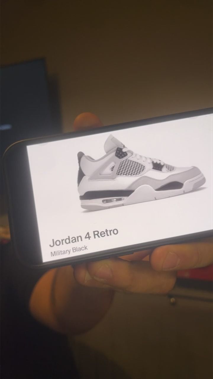 Jordan Jordan 4  Military Black Brand New In Box! product image