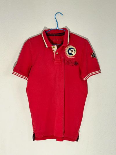 Napapijri Red Polo Shirt