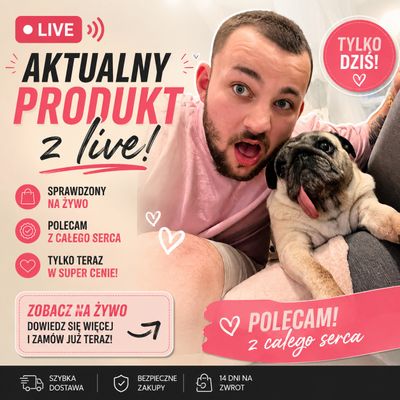 Aktualny produkt z live