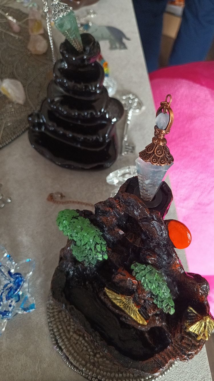 Decorative Incense Holder With Cone Incense