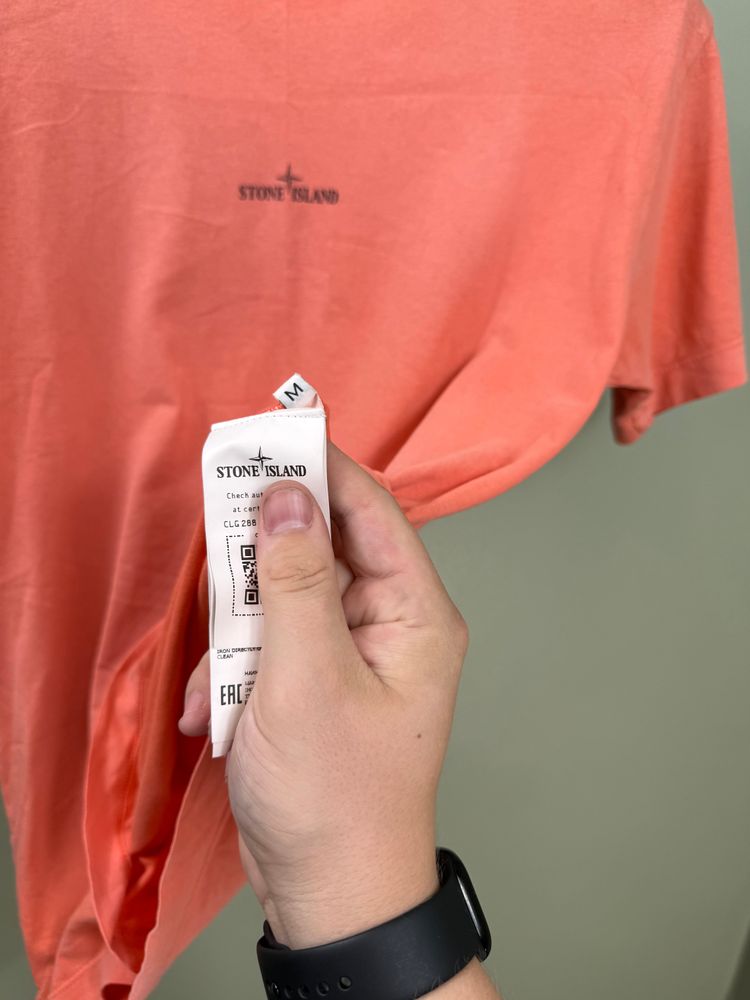 Stone Island Coral T-Shirt 6