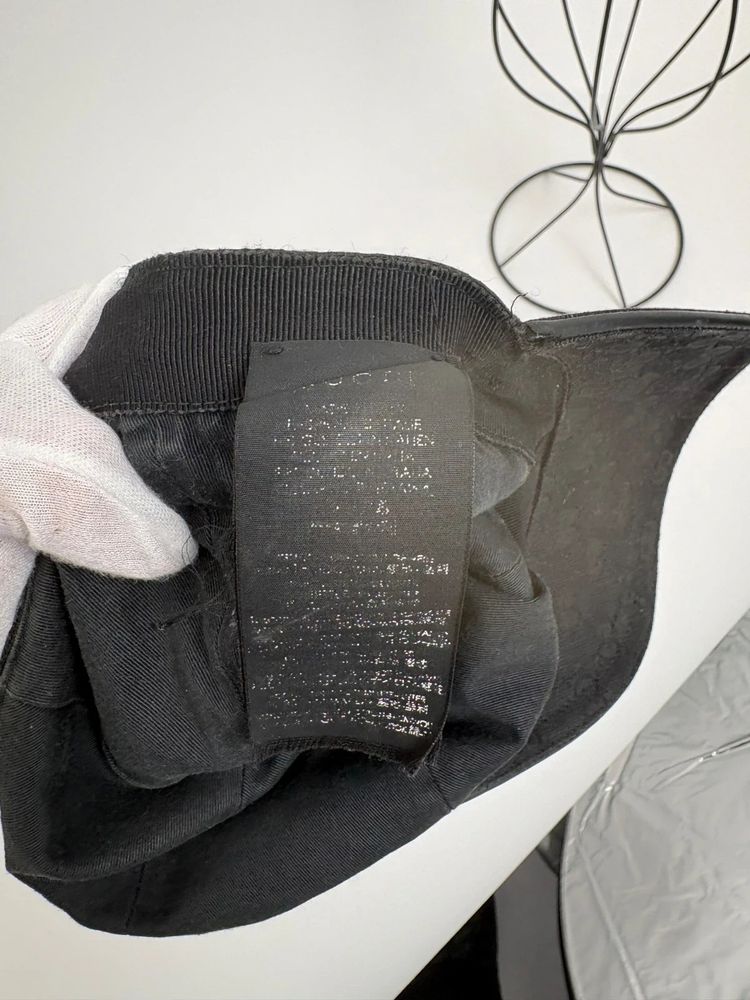 Gucci 'GG' Monogram Black Cap - S imagen 10