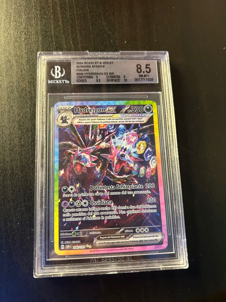 Hydreigon Ex SAR  BGS 8,5.  SCALA DI VOTI 