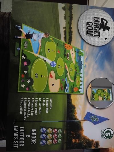 Kreative Kraft Target Golf Indoor & Outdoor Games Set