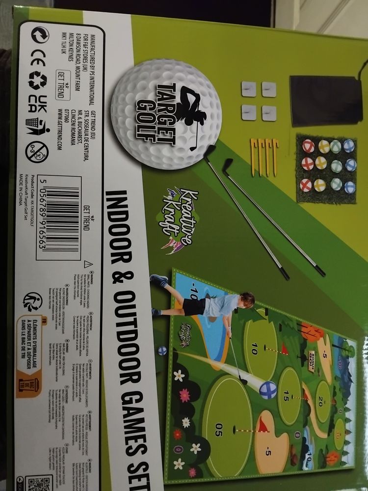 Kreative Kraft Target Golf Indoor & Outdoor Games Set imagen 3