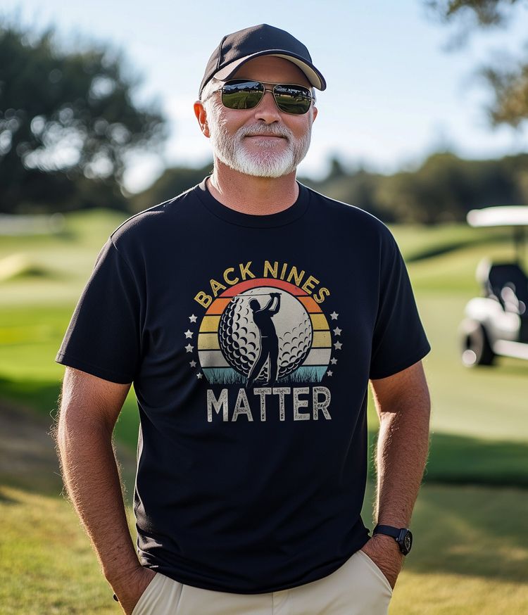 Back Nines Matter T-Shirt US image 7