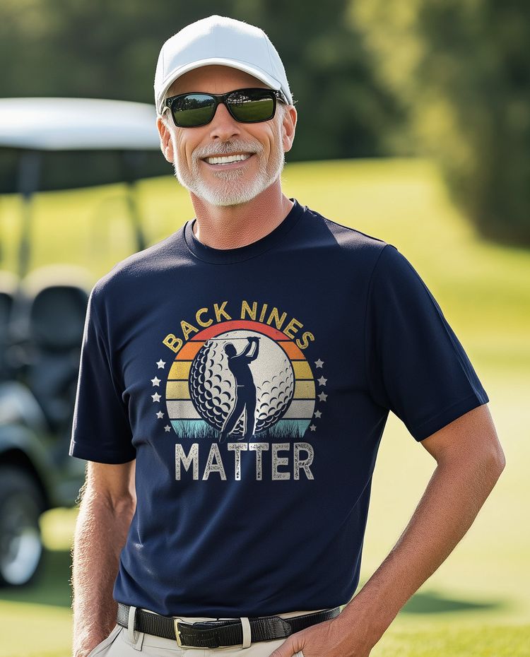 Back Nines Matter T-Shirt US image 9