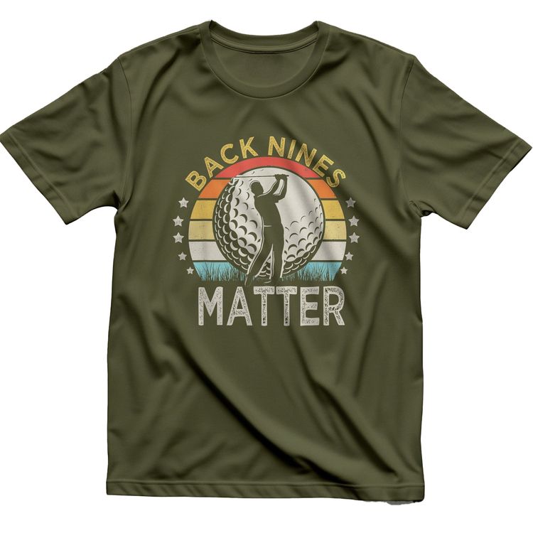 Back Nines Matter T-Shirt US image 1