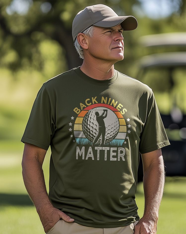 Back Nines Matter T-Shirt US image 8
