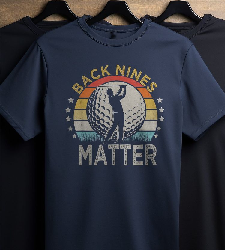 Back Nines Matter T-Shirt US image 4