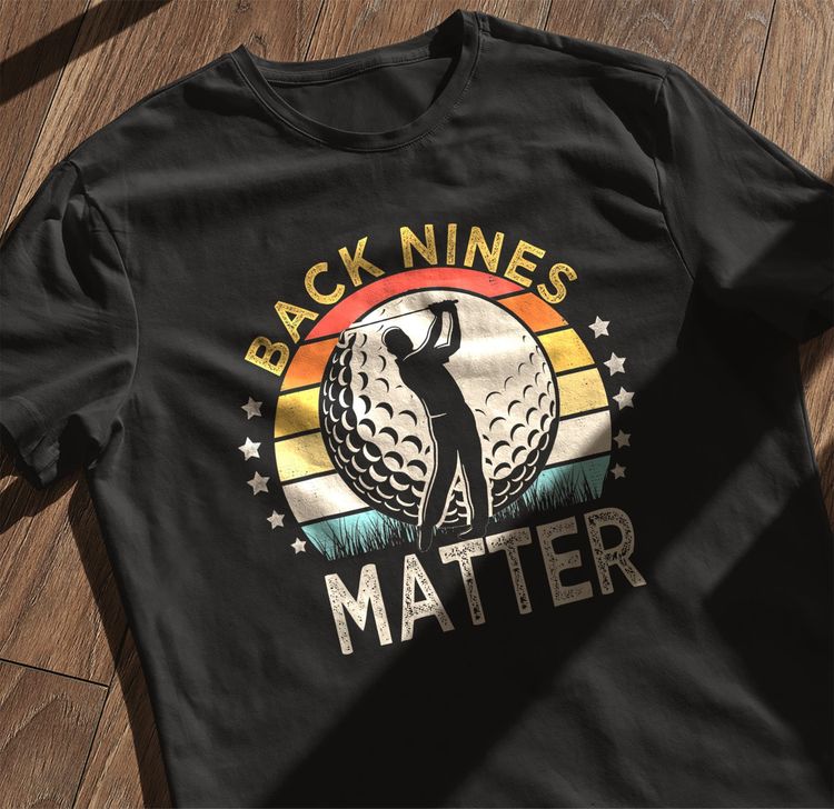 Back Nines Matter T-Shirt US image 11