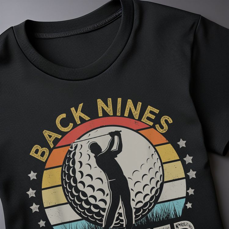 Back Nines Matter T-Shirt US image 5