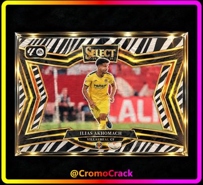 /SSP Ilias Akhomach Zebra Field Level Panini Select La Liga 2024/25