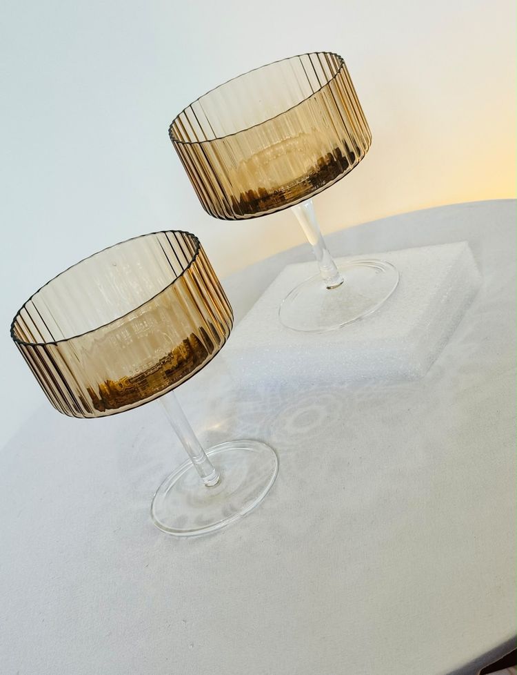 M&S Home Celine Coupe Glasses Set Of 2 image 1