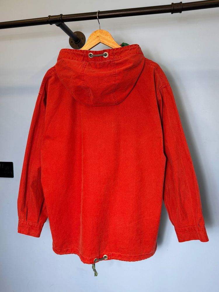 Immagine di XL Stone Island Red Green 30th Anniversary 2012 Tela Stella Smock Jacket 5