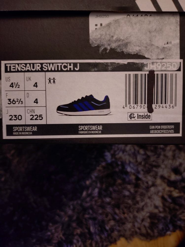 Adidas Tensaur Switch J Sneakers uk4  obraz 6