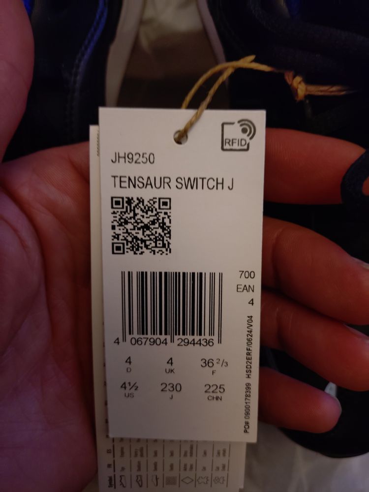 Adidas Tensaur Switch J Sneakers uk4  obraz 4