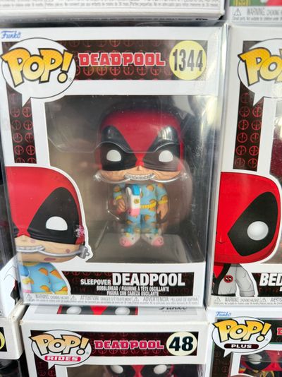 Funko Pop Deadpool Sleepover Bobblehead