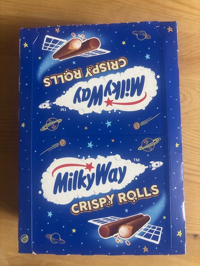 Milky Way Crispy Rolls