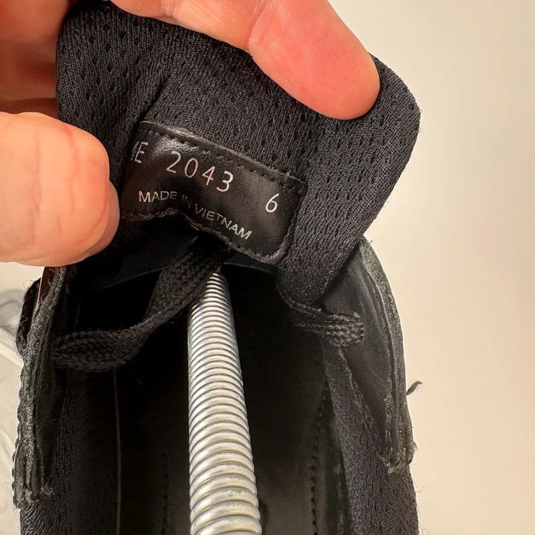 Prada America’s Cup Black Patent Leather Trainers Shoes With Box - UK7.5 obraz 6