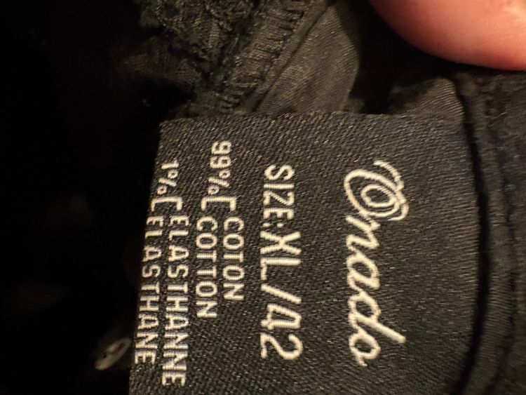 Onado Woman Black Premium Denim Jeans 8