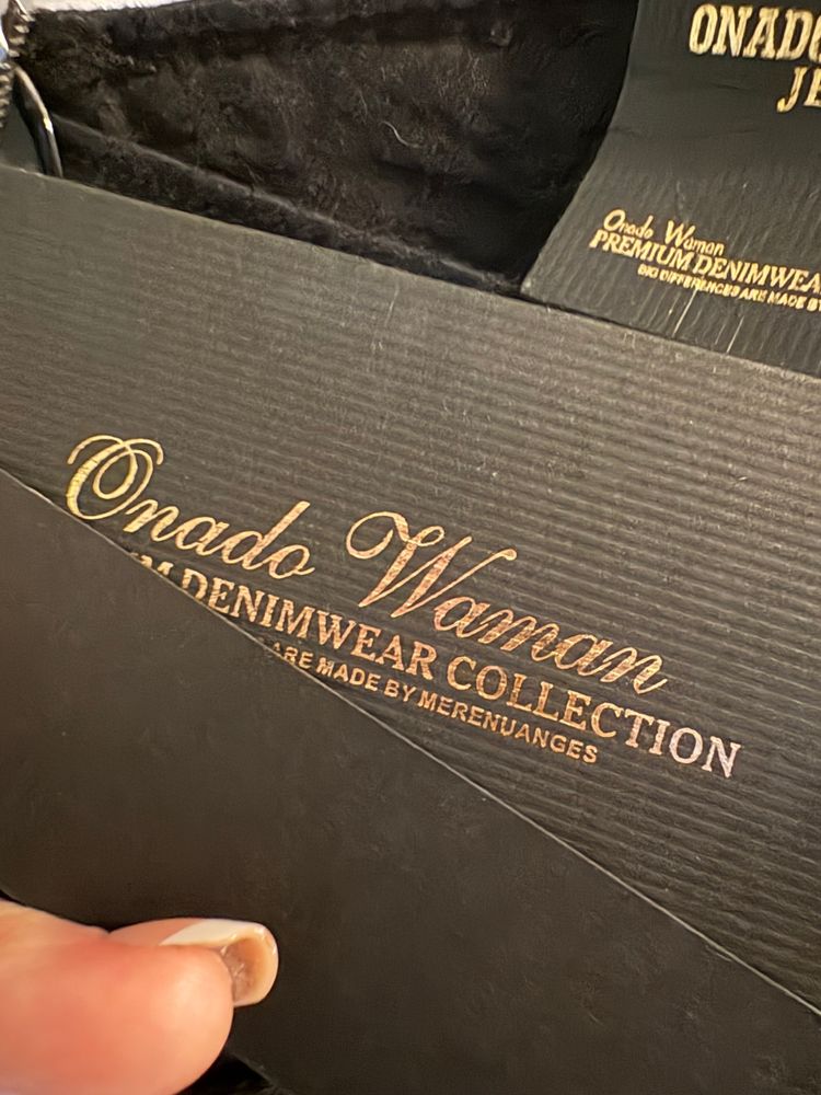 Onado Woman Black Premium Denim Jeans 5