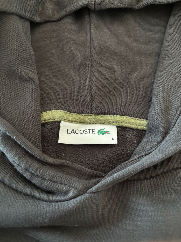 Lacoste Black Hoodie imagen 2