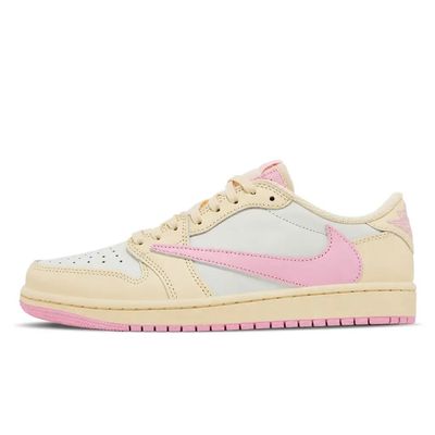 Travis Scott x Air Jordan 1 Low "Shy Pink"