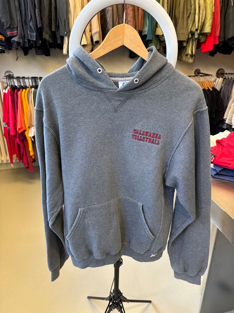 Grey Hoodie With Front Pocket
