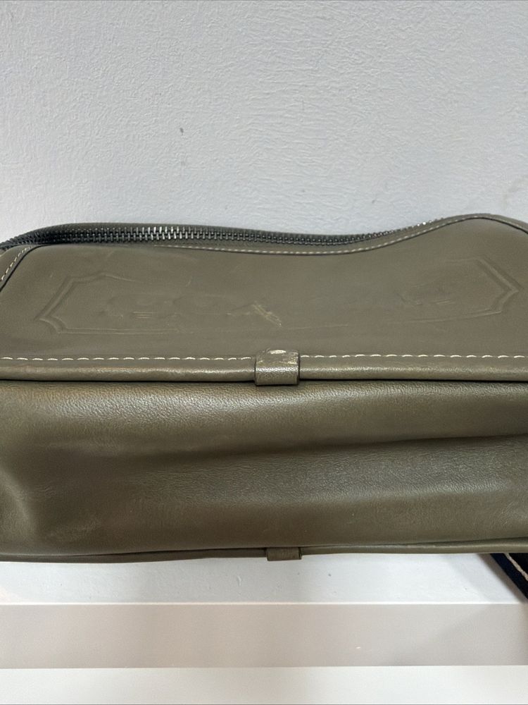 Coach Charter 24 Crossbody Bag Messenger CC078 BNWT Army Green Leather £495 image 6