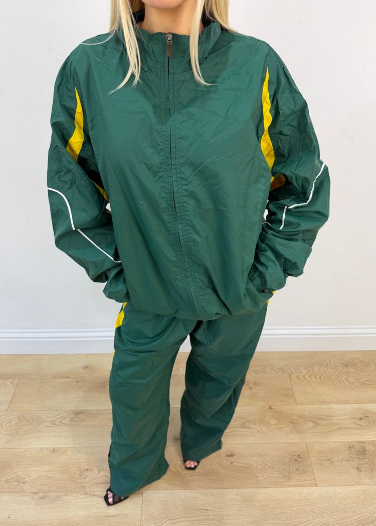 large green and yellow south africa tracksuit set image 10