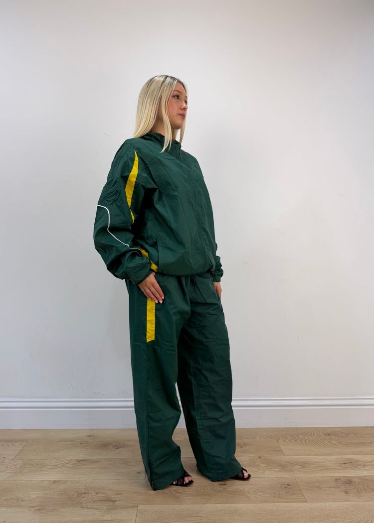 large green and yellow south africa tracksuit set image 8