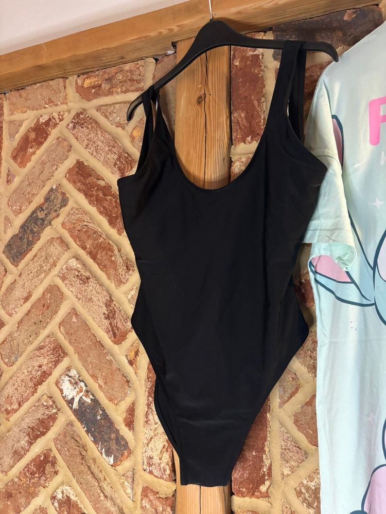 Black One-Piece Swimsuit