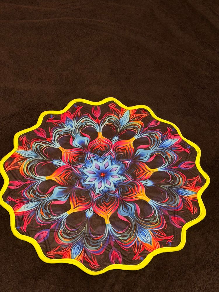 Tie-Dye Patterned spinning cloth  7