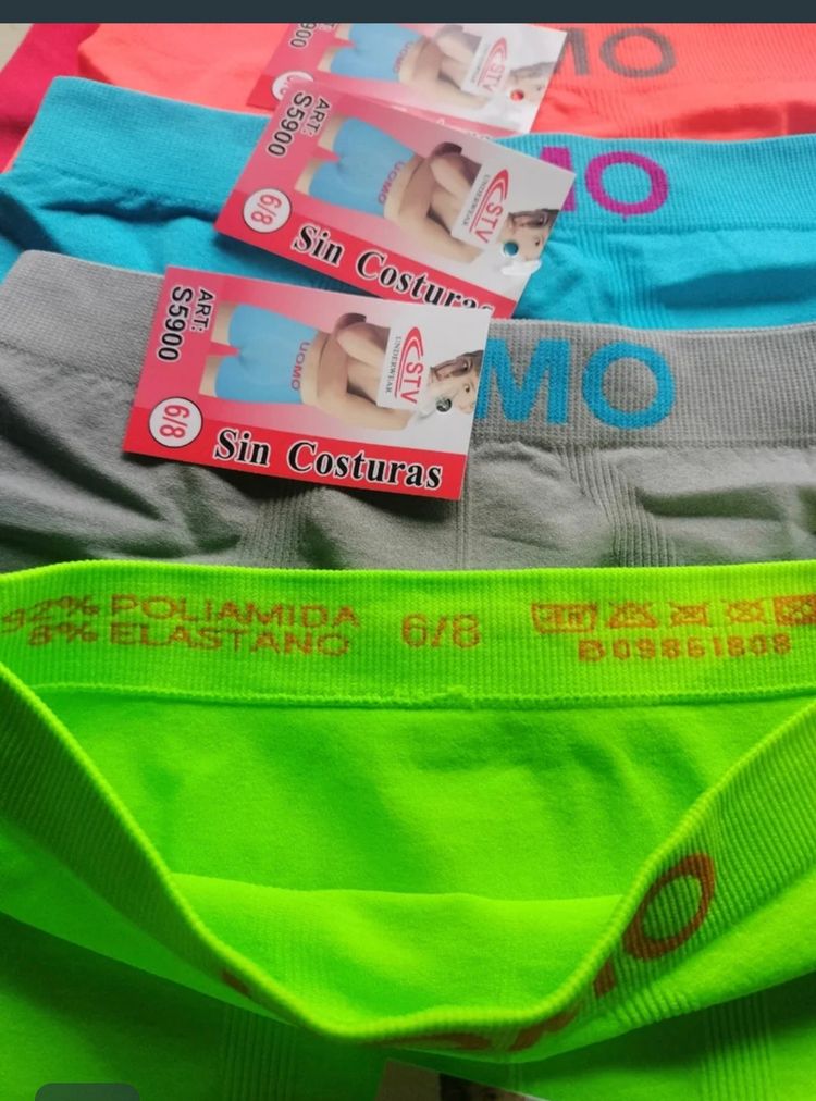12 Calzoncillos Pantalón Licra 6/8 2