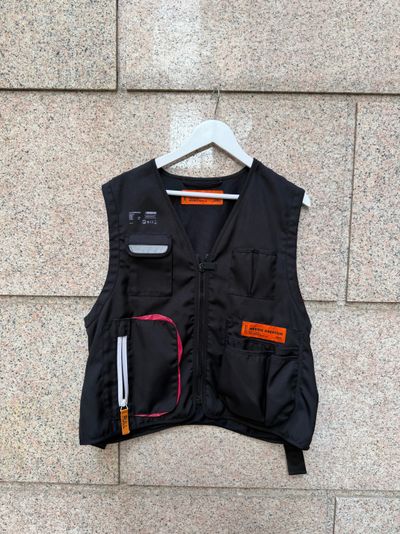 Heron preston Black Utility Vest L