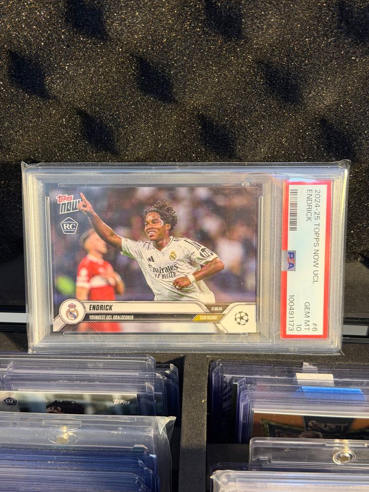 Other 24/25 Endrick Topps Now Rookie #006 PSA 10 product image