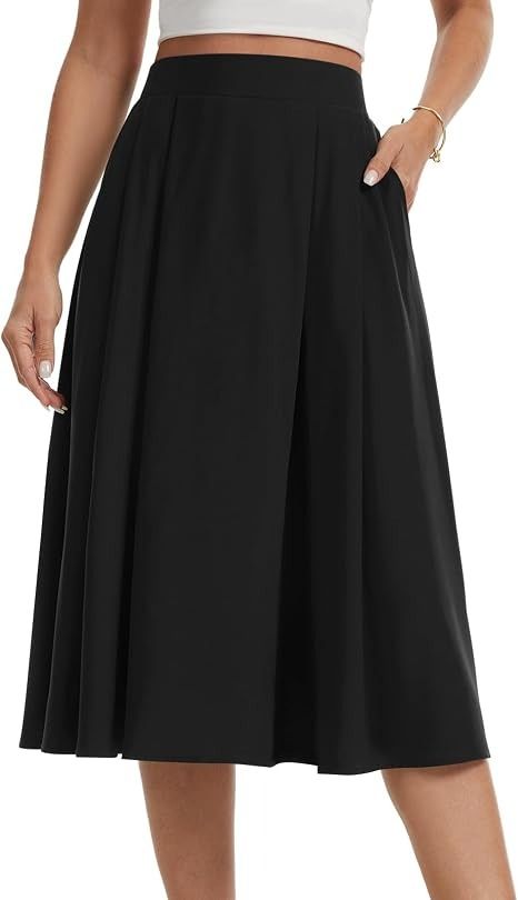 Black Midi Skirts 3