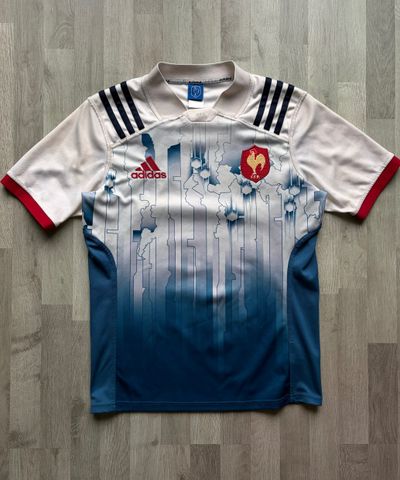 Adidas Rugby Shirt With France Emblem