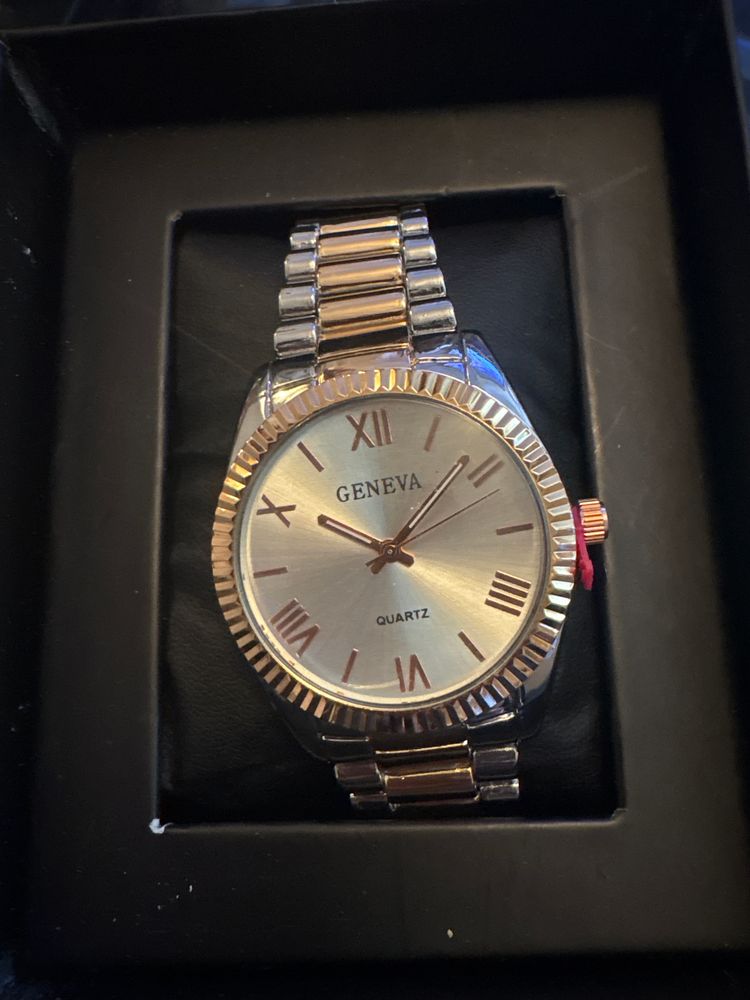 Silver And Gold Tone Wristwatch