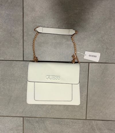Guess “ Marino crossbody flap WHITE” RRP £145