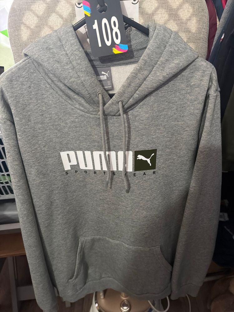 108 - Puma Grey Hoodie