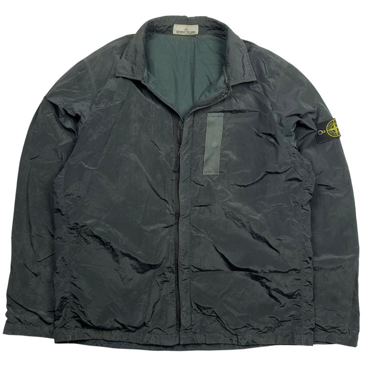 A/W 17 Stone Island Nylon Metal Overshirt - Dark Green