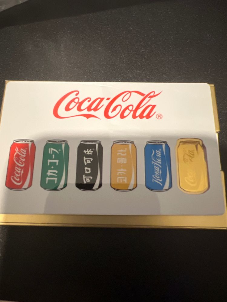 Coca-Cola Can design 1/1000th gold