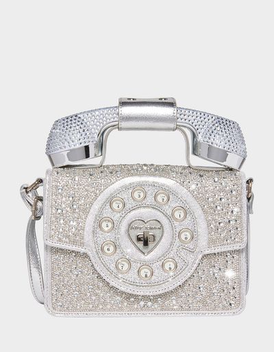 Betsey Johnson Wireless Retro Telephone Handset Bag 1