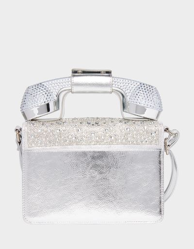 Betsey Johnson Wireless Retro Telephone Handset Bag 6