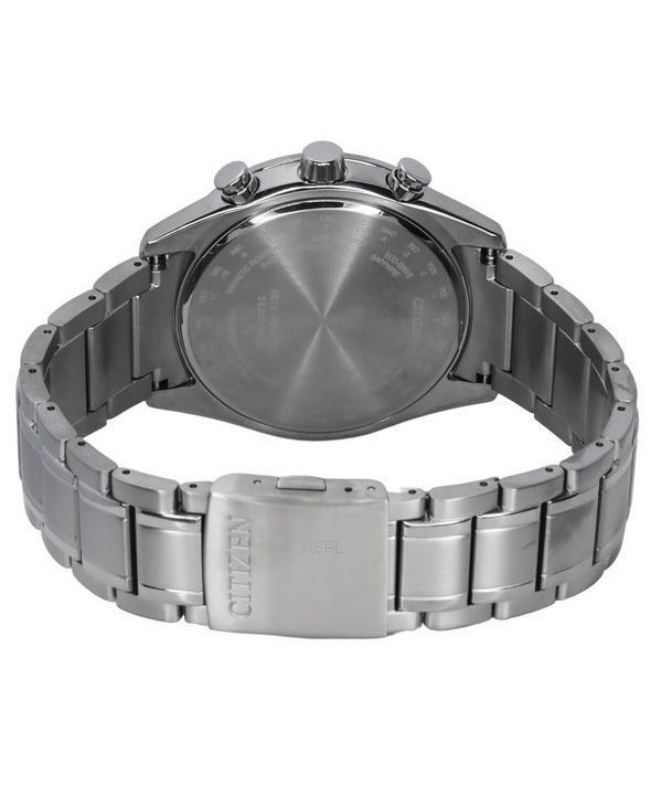 Citizen Eco-Drive Tsuki-yomi Super Titanium Radio Controlled Grey Dial BY1010-81H 100M Men's Watch image 5