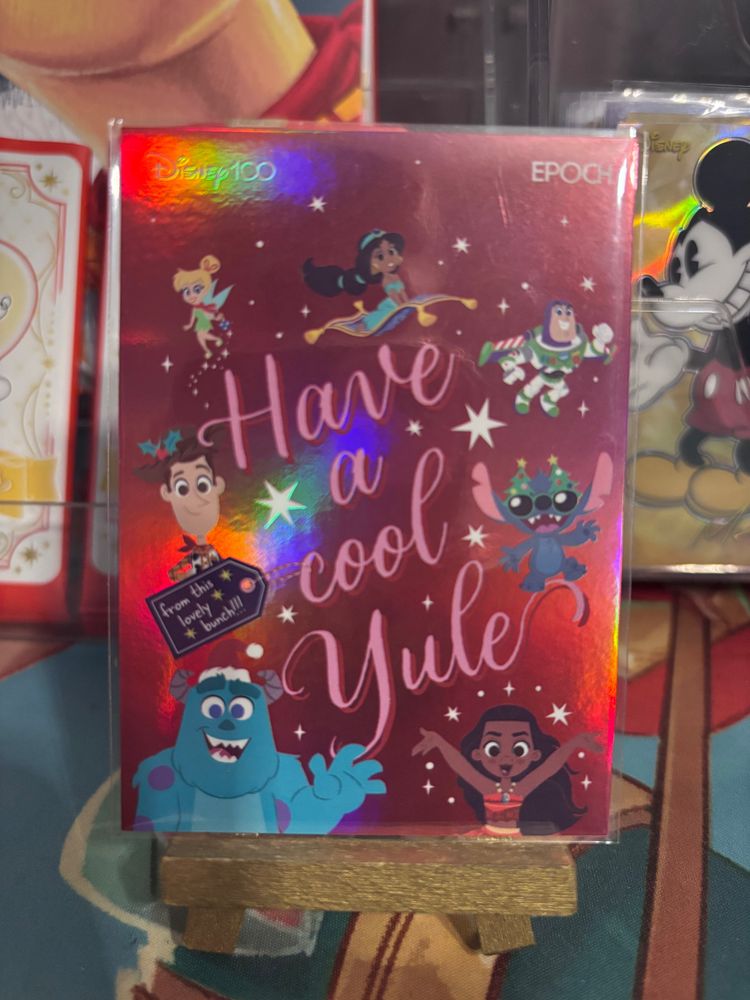 Disney 100 Holiday Card 092/200 image 1